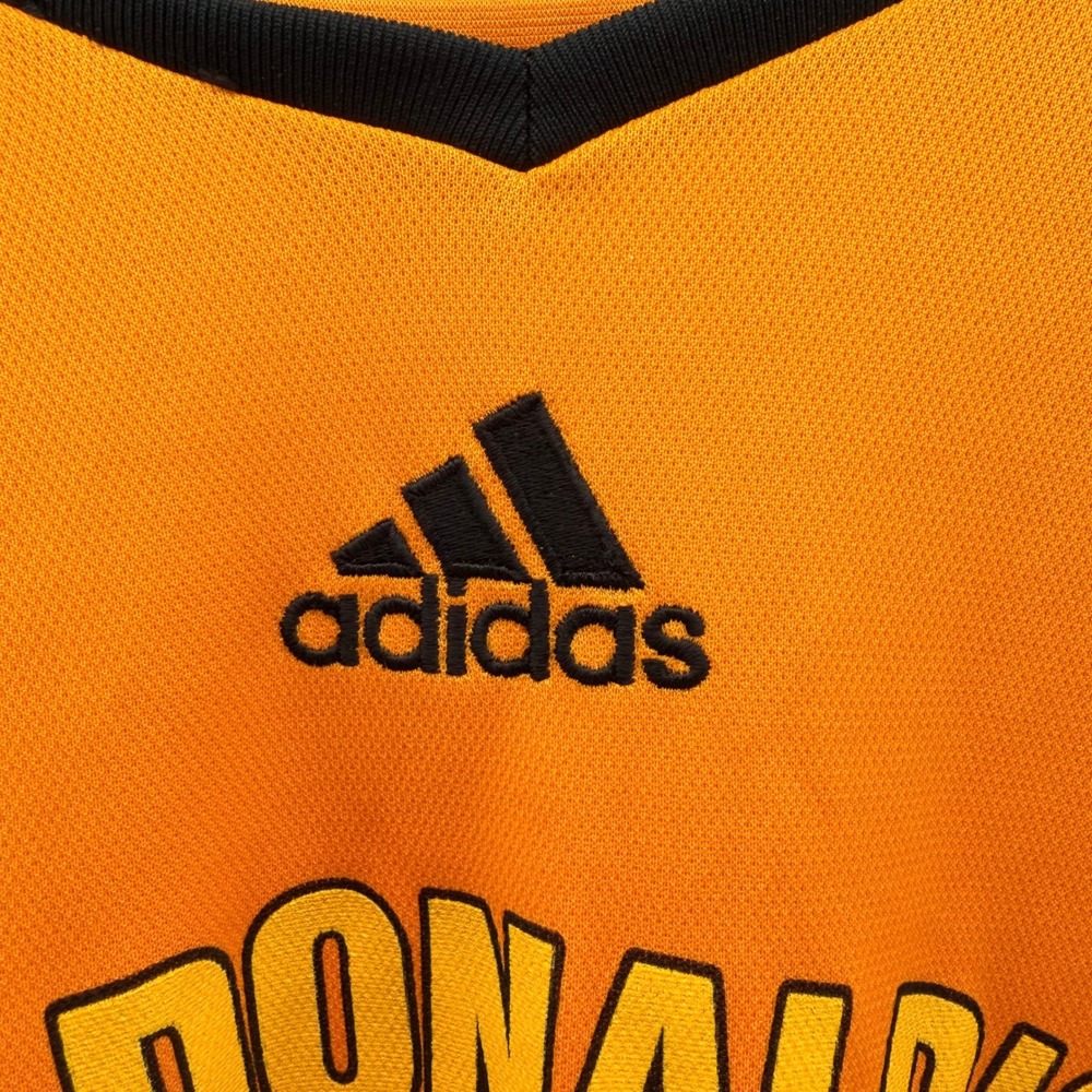 Adidas McDonalds All-American Soccer Goalkeeper Jersey Mens Orange Signed #1 L - Picture 13 of 13